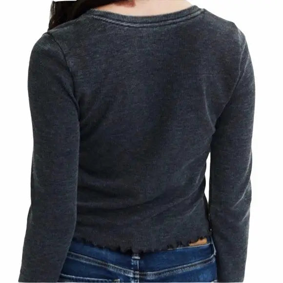 Black Long Sleeve Top