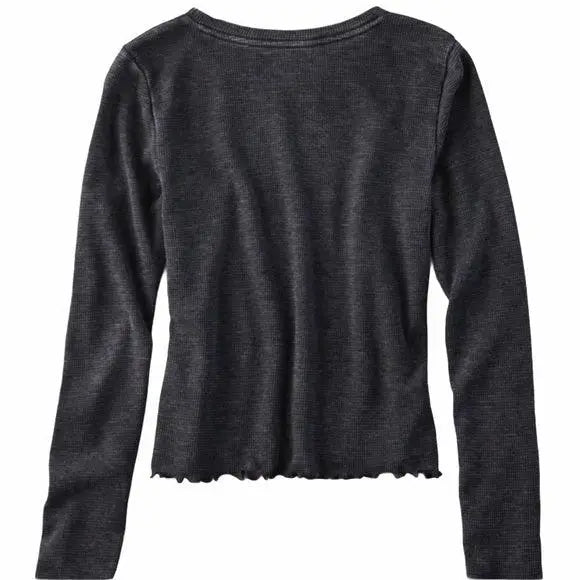 Black Long Sleeve Top