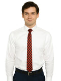 Men's Luxury Formal Checkered Neck Tie