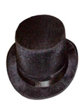 Black Velour Top Hat