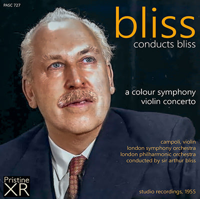 BLISS conducts Bliss: Violin Concerto, A Colour Symphony (1955) - PASC727 - CD