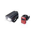 BBB Cycling, BLS-231 Stud50/Slide Combo, Light, Front and Rear, Black, Set