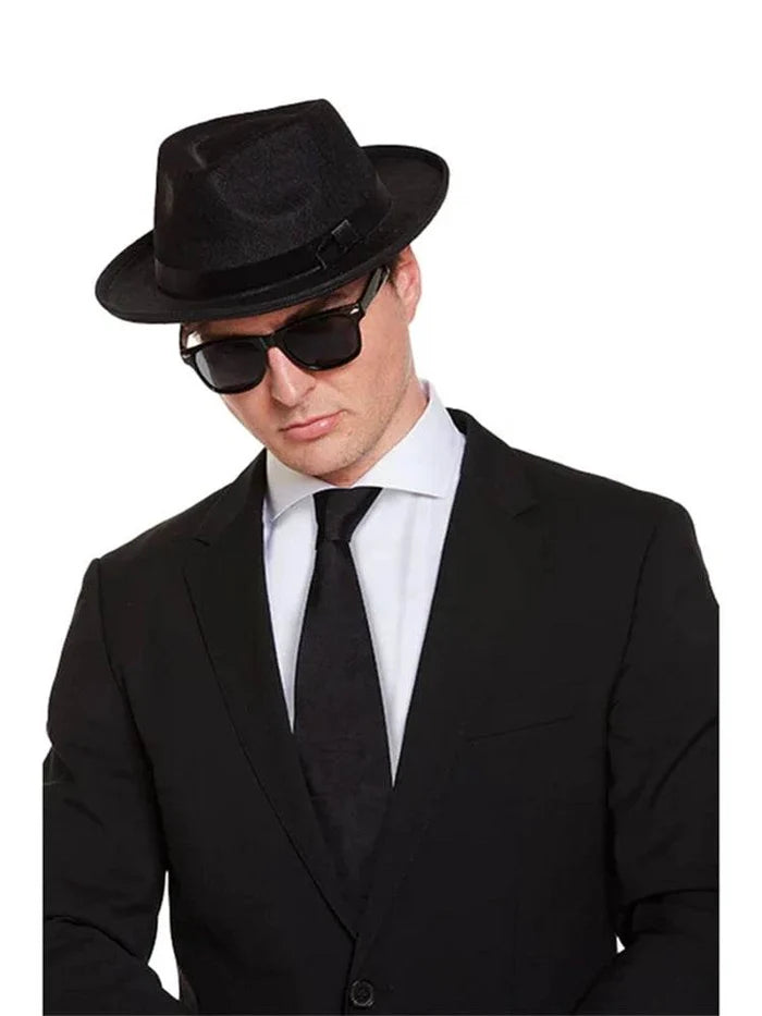 Blues Brother 1980s Costume Set - thefancydress.co.uk