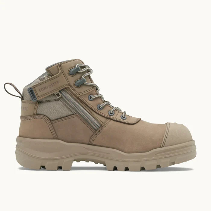 Blundstone 8553 Rotoflex 5in Zip Boot Safety Toe