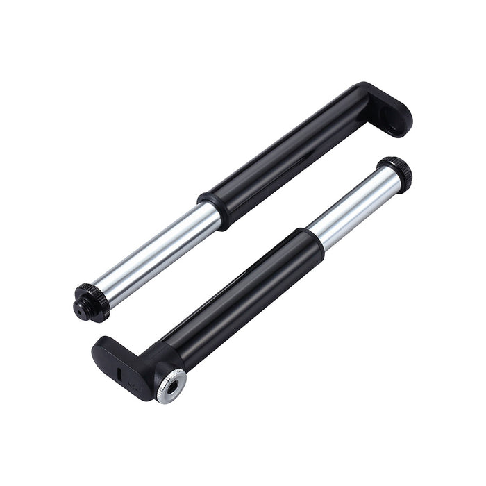BBB Cycling, BMP-102 DoubleShot, Pump, 120mm, 116psi, Press-fit, Black