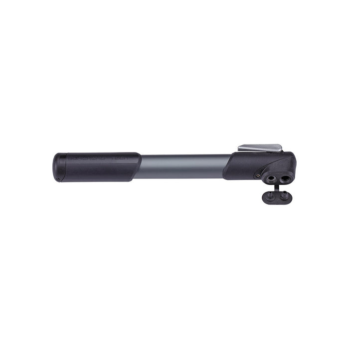 BBB Cycling, BMP-55 WindRush, Pump, 250mm, 100psi, Dual Valve Head, Grey