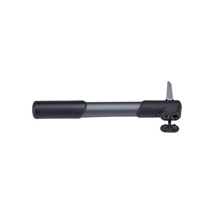 BBB Cycling, BMP-55 WindRush, Pump, 250mm, 100psi, Dual Valve Head, Grey