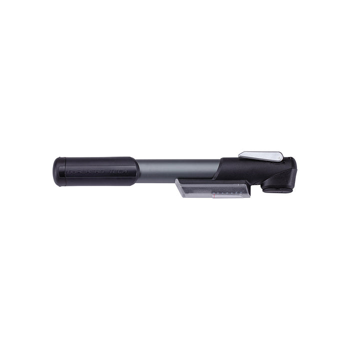 BBB Cycling, BMP-57 WindGun, Pump, 100psi, Dual Valve Head, Grey