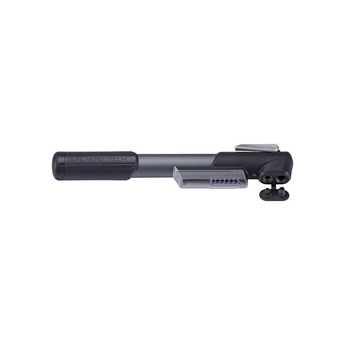 BBB Cycling, BMP-57 WindGun, Pump, 100psi, Dual Valve Head, Grey