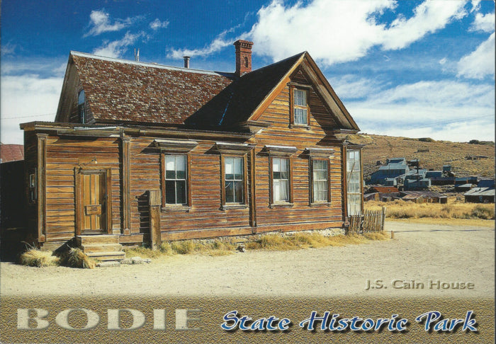 Bodie JS Cane House Postcard-QTY=50