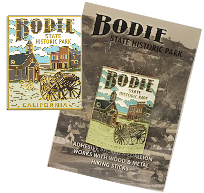 Bodie Wagon Hiking Medallion