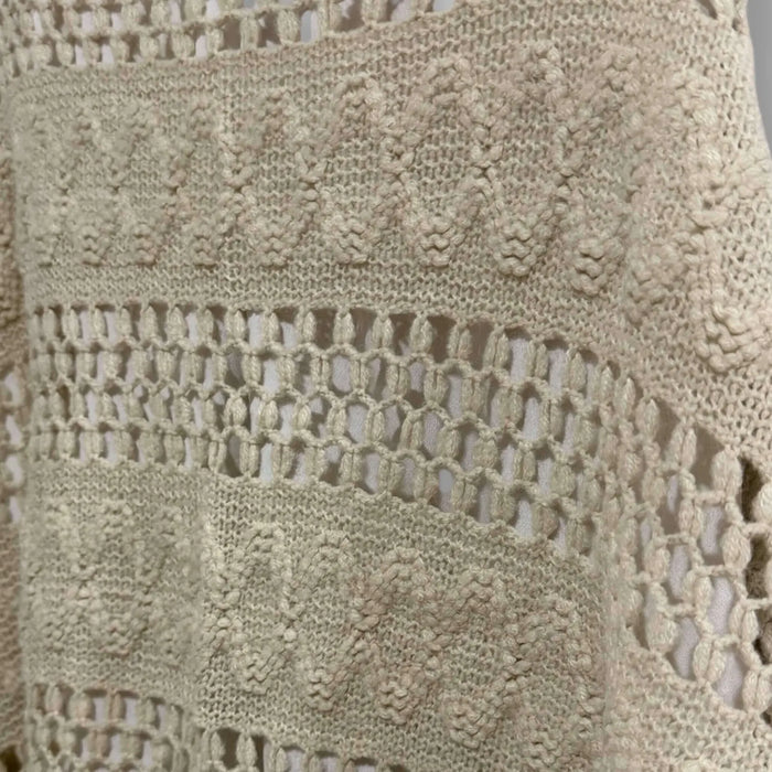 boho knitted high low fringe vest sleeveless open front crochet layer in beige burgundy red or dark gray