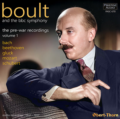 BOULT & BBC SO Pre-War Recordings, Volume 1 (1932-37) - PASC670 - CD