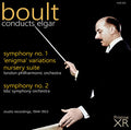 BOULT Elgar Symphonies 1 & 2, Enigma Variations, Nursery Suite (1944-1955) - PASC653 - CD