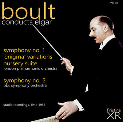 BOULT Elgar Symphonies 1 & 2, Enigma Variations, Nursery Suite (1944-1955) - PASC653 - CD