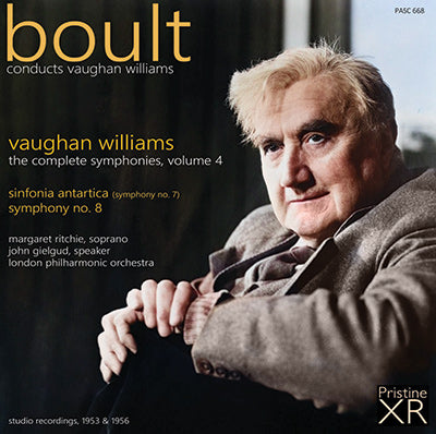 BOULT Vaughan Williams Symphonies Volume 4: Symphonies 7 & 8 (1953/56) - PASC668 - CD