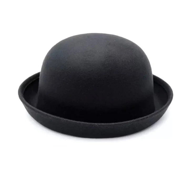 Bowler Hats for Unique Fashion black  for gothic, steampunk to kawaii styles