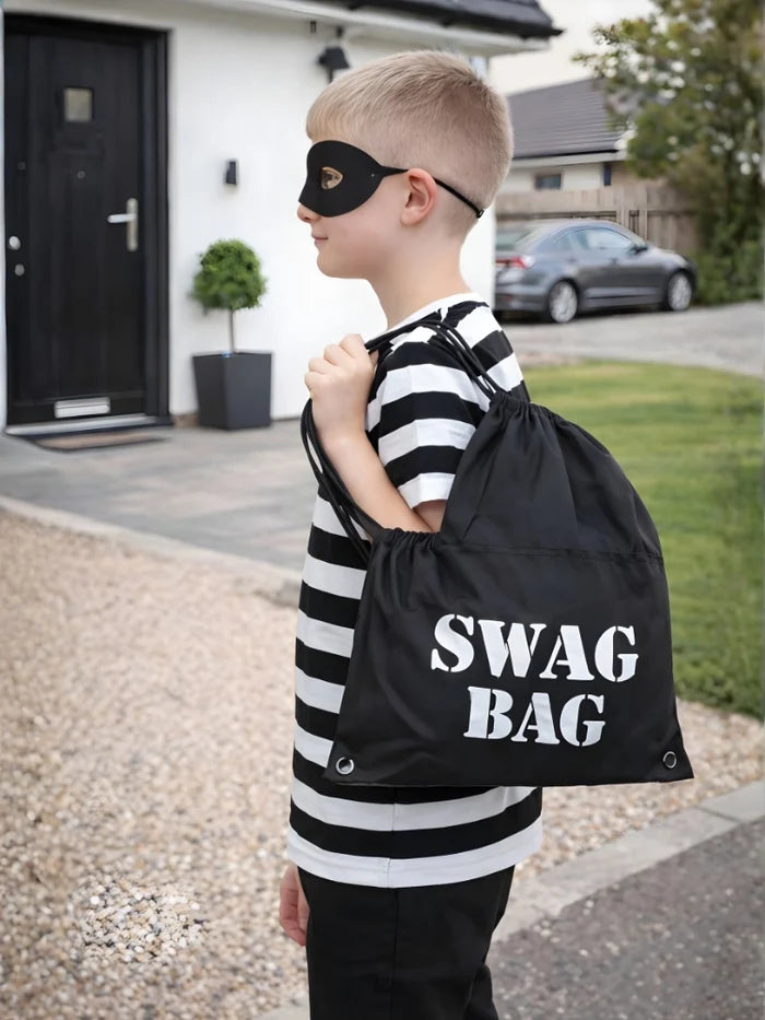 Boys Book Week Robber Thief Burglar Costume Set