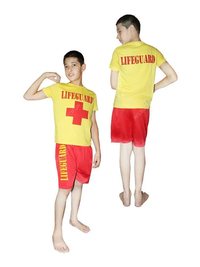 Boys Life Guard Costume - thefancydress.co.uk
