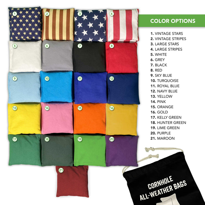 Brazil Flag Cornhole Set