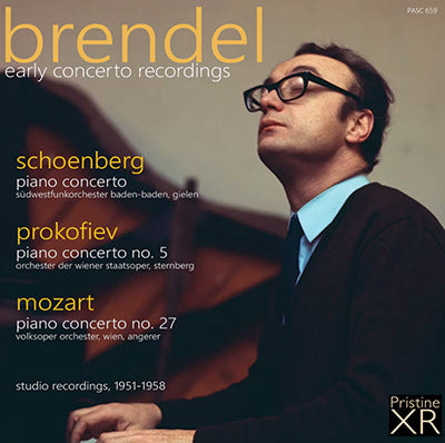 BRENDEL Early Concerto Recordings: Mozart, Prokofiev, Schoenberg (1951-58) - PASC659 - CD