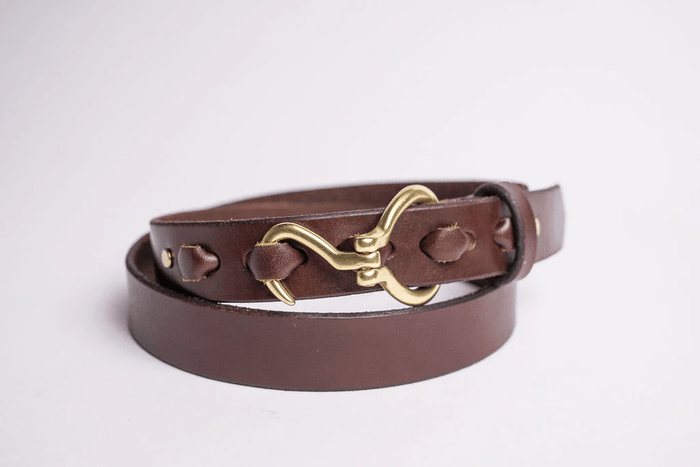 Bridle Belt Hooks Crafted Leather Co. Belts Rivers and Glen Trading Co