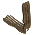 Brother In Arms Beard Comb. The Beard Struggle