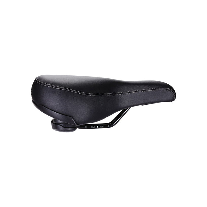 BBB Cycling, BSD-127 SoftShape Upright, Saddle, 265 x 220mm, Unisex, 850g, Black