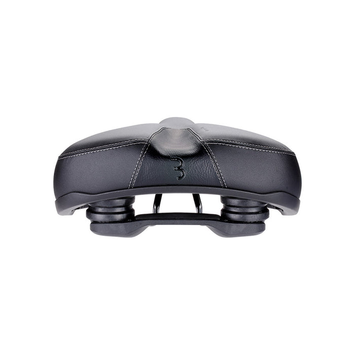 BBB Cycling, BSD-127 SoftShape Upright, Saddle, 265 x 220mm, Unisex, 850g, Black