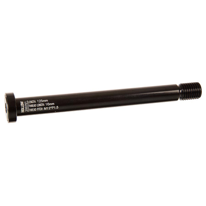 Bombtrack, BT-TA-F-603, Thru Axle, Front, 15x100mm TA, Length: 125mm, Thread Pitch: M12x1.00