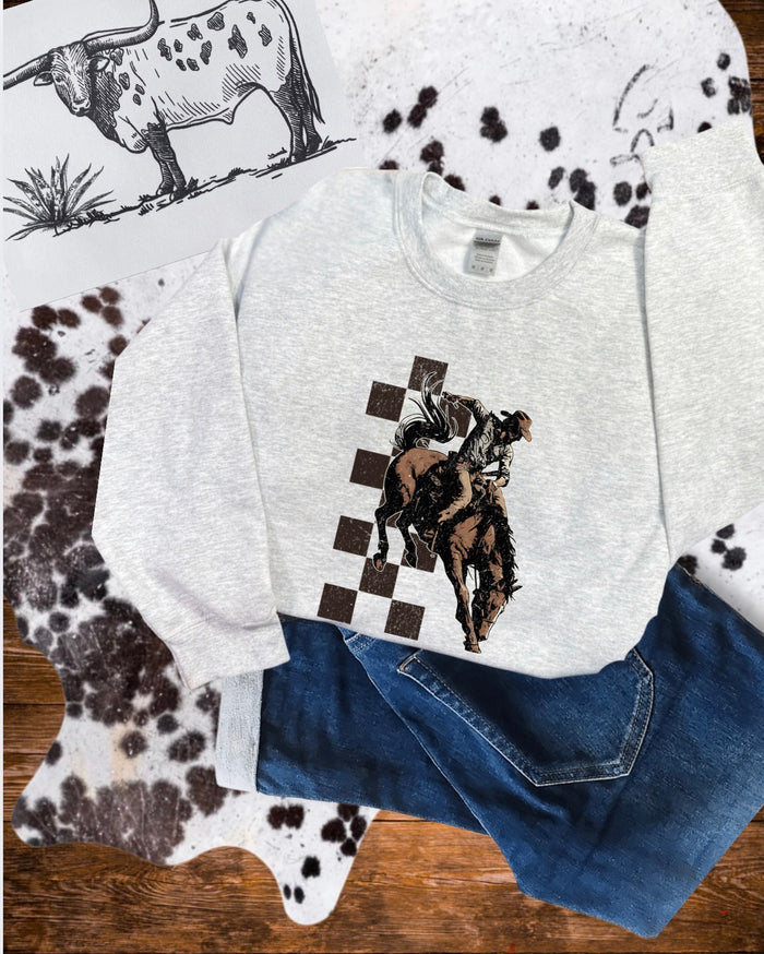 Buckin’ Wild Bronc Sweatshirt