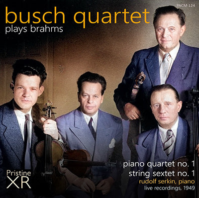 BUSCH QUARTET plays Brahms (1949) - PACM124 - CD