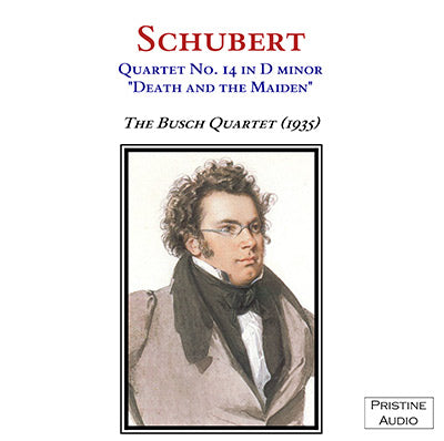 BUSCH QUARTET Schubert: "Death and the Maiden" Quartet (1936) - PACM002 - CD