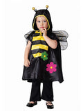 Busy Bee Toddler Fancy Dress Hooded cape Costume With Wings