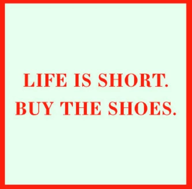 Buy The Shoes Coaster