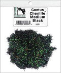 Cactus Chenille Medium Hareline Dubbin Black Fly Tying Rivers and Glen Trading Co