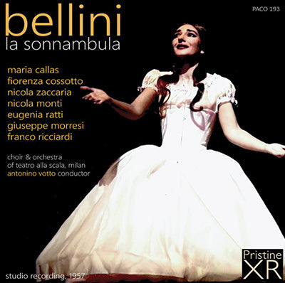 CALLAS Bellini: La sonnambula (1957) - PACO193 - CD
