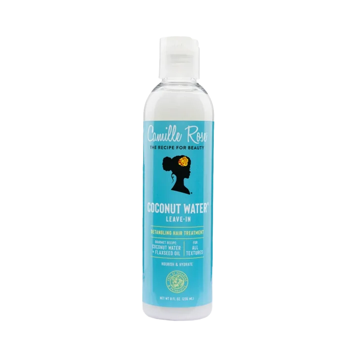 Camille Rose Naturals Coconut Water Leave-In Treatment 8oz NEW