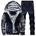 Camouflage Men Hoodies Jacket+Pants Tracksuit - BlueArtDecor