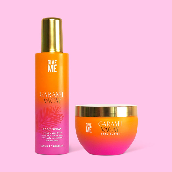 Caramel Vacay Body Duo (Worth £29.98) - Give Me Cosmetics