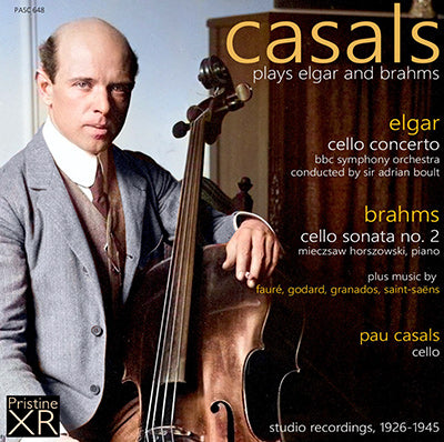 CASALS plays Elgar & Brahms (1926-1945) - PASC648 - CD