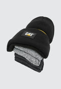 CAT Logo Knit Cap/ 5-Sock Bundle