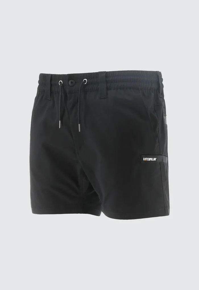 CAT Mens Short Haul Elastic Waist Work Shorts