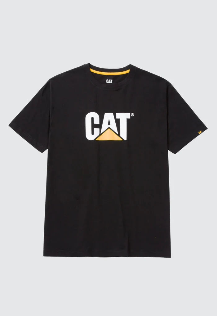 CAT Mens Trademark Logo Tee