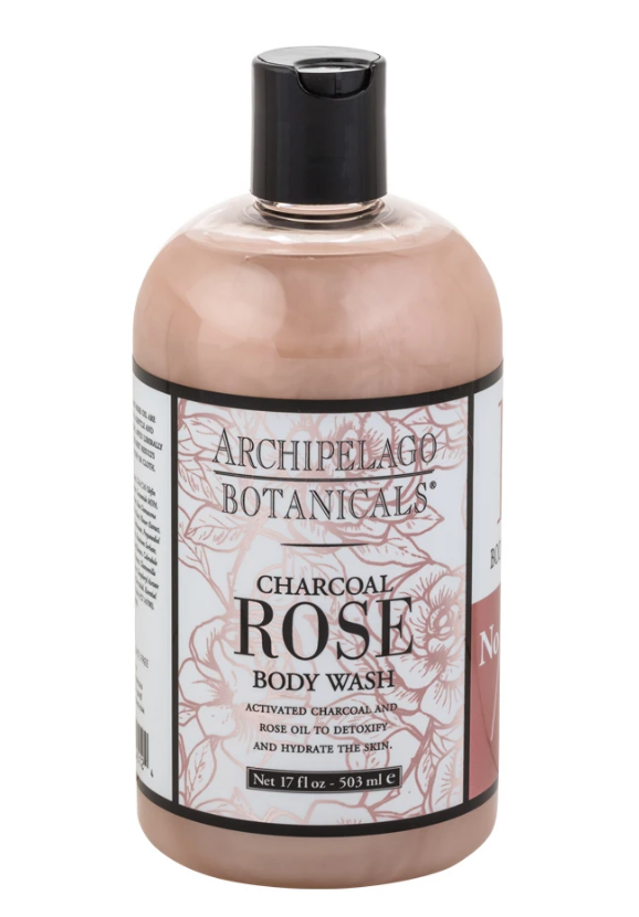 Charcoal Rose 17 oz. Body Wash