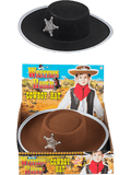 Child Cowboy Hat 2 Assorted - thefancydress.co.uk