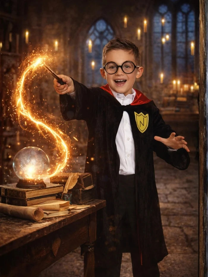 Child Wizard Boy Costume