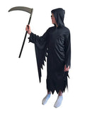 Children 2Pcs Hooded Cloak Costume With Scythe - thefancydress.co.uk
