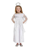 Children's Girl Angel Dress Up Costume - thefancydress.co.uk