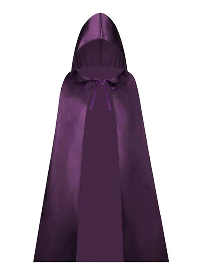 Childrens Hooded Satin Cape Dresses - thefancydress.co.uk